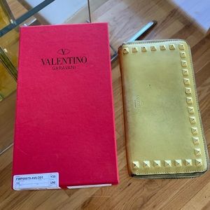 Valentino wallet and box